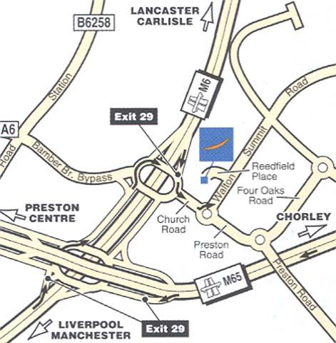 The Preston Hotel Preston (Lancashire) Esterno foto
